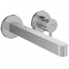 Hansgrohe Finoris maišytuvas praustuvui iš sienos, snapo ilgis 228 mm, chromas