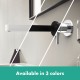 Hansgrohe Finoris maišytuvas praustuvui iš sienos, snapo ilgis 228 mm, baltas matinis