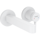 Hansgrohe Finoris maišytuvas praustuvui iš sienos, snapo ilgis 168 mm, baltas matinis