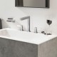Hansgrohe Finoris 3 dalių maišytuvas praustuvui 160, chromas