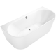 Villeroy & Boch Oberon 2.0 Duo vonia su priekiniu uždengimu 180x80, blizgi balta
