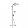 Hansgrohe Croma Select 280 1 JET virštinkinė dušo sistema su termostatiniu maišytuvu, 26790000