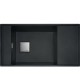 Franke Fresno FSG 611-88 Fragranite plautuvė, juoda matinė spalva