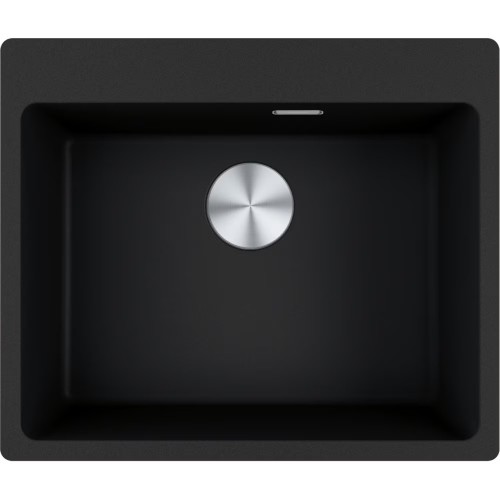 Franke Maris MRG 610-54A Fragranite plautuvė su ekscentriniu ventiliu, onikso (juoda) spalva
