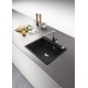 Franke Maris MRG 610-54A Fragranite plautuvė su ekscentriniu ventiliu, onikso (juoda) spalva