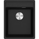 Franke Maris MRG 610-37A Fragranite plautuvė su ekscentriniu ventiliu, juoda matinė