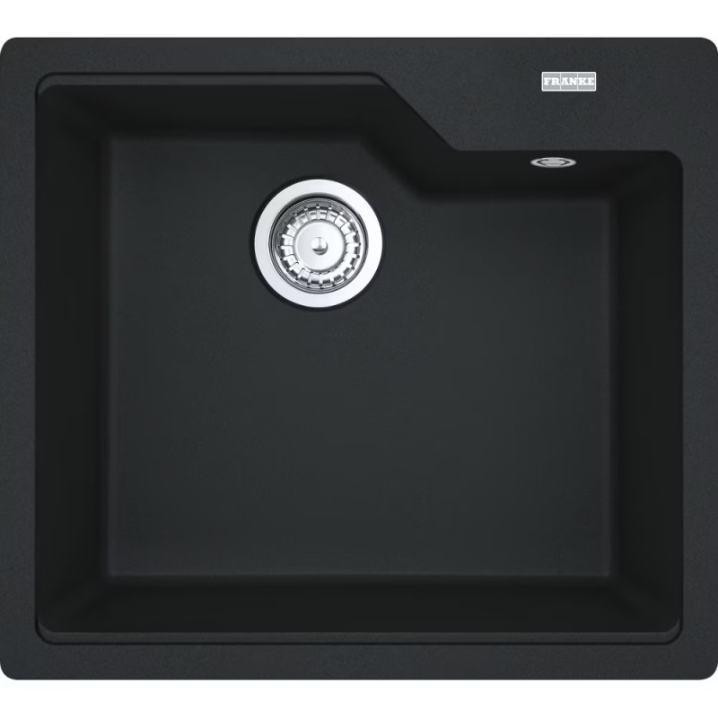 Franke Urban UBG 610-56 Fragranite plautuvė, onikso (juoda) spalva