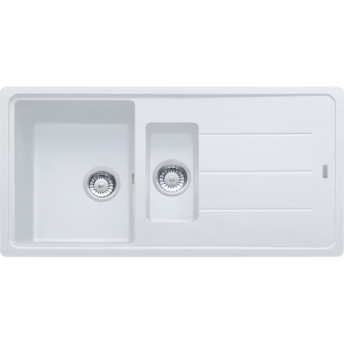 Franke Basis BFG 651 Fragranite plautuvė, balta spalva
