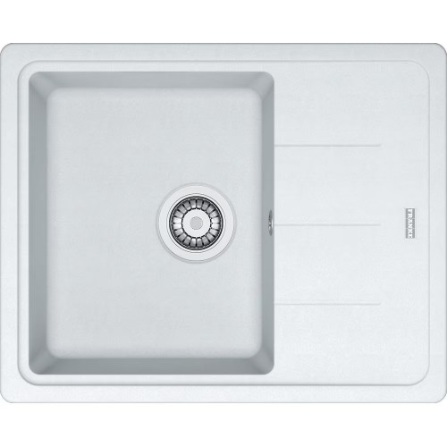 Franke Basis BFG 611-62 Fragranite plautuvė, balta spalva