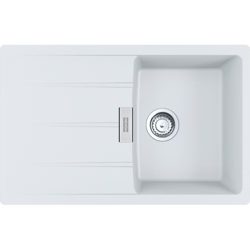 Franke Centro CNG 611-86 Fragranite plautuvė, balta spalva