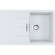 Franke Centro CNG 611-78 Fragranite plautuvė, balta spalva