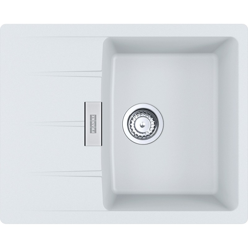 Franke Centro CNG 611-62 Fragranite plautuvė, balta spalva