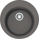 Franke Ronda ROG 610-41 Fragranite plautuvė su ekscentriniu 3½” ventiliu, akmens pilkas palva