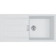 Franke Sirius S2D 611-100 Tectonite® plautuvė, balta spalva