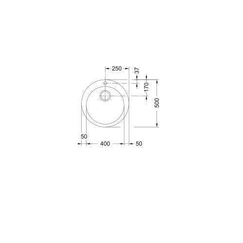 Franke SINGLE 1 Tectonite® plautuvė, urban (pilka) spalva