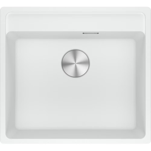 Franke Maris MRG 210-52A Fragranite plautuvė su ekscentriniu ventiliu, balta spalva