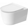Duravit Soleil by Starck Rimless HygieneFlush pakabinamas klozetas su lėtai nusileidžiančiu dangčiu