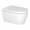 Duravit SensoWash® Starck f Lite pakabinamas klozetas su bidė fukcija ir lėtai nusileidžiančiu dangčiu