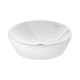 Duravit D-Neo pastatomas ant stalviršio praustuvas Ø40 cm, baltas blizgus
