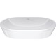 Duravit D-Neo pastatomas ant stalviršio praustuvas 60x40 cm, baltas blizgus