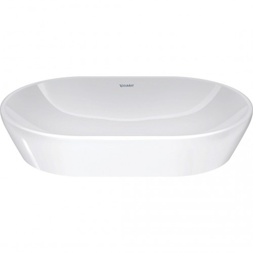 Duravit D-Neo pastatomas ant stalviršio praustuvas 60x40 cm, baltas blizgus