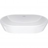 Duravit D-Neo pastatomas ant stalviršio praustuvas 60x40 cm, baltas blizgus