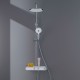 Duravit Shelf 1050 virštinkinė termostatinė dušo sistema su lentyna, chromas