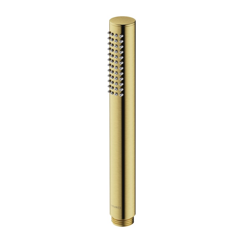 Omnires rankinė dušo galvutė, šlifuoto žalvario spalva, MICROPHONEX-RBSB