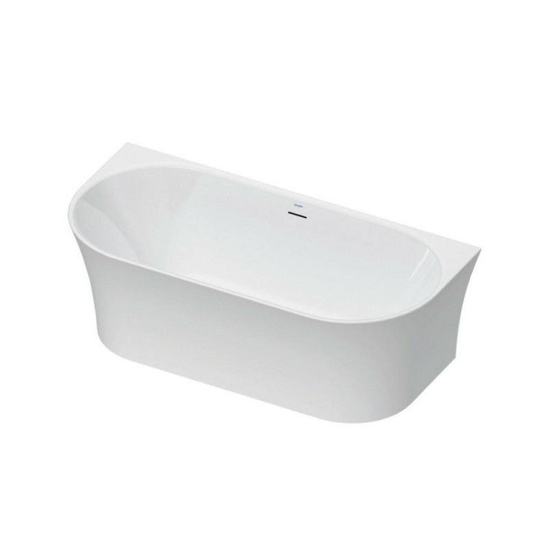 Duravit DuraSenja glaudžiama prie sienos vonia 170x80 cm, blizgi balta