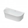 Duravit DuraSenja glaudžiama prie sienos vonia 170x80 cm, blizgi balta