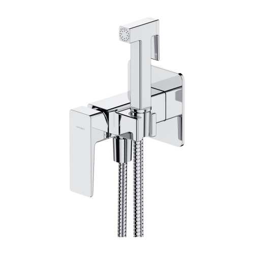 Omnires Parma bidete dušelio komplektas, chromas, SYSPMBI2CR