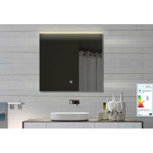 Vonios kambario veidrodis su LED apšvietimu Lux-Aqua LATHL72X70, 720*700 mm