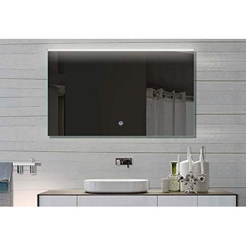 Vonios kambario veidrodis su LED apšvietimu Lux-Aqua LATHL112X70, 1120*700 mm