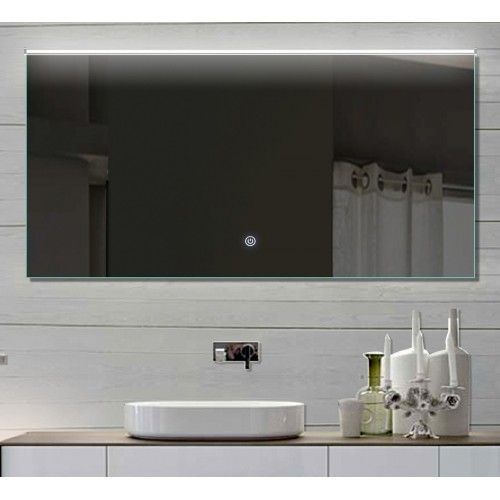 Vonios kambario veidrodis su LED apšvietimu Lux-Aqua LATHL132X70, 1320*700 mm