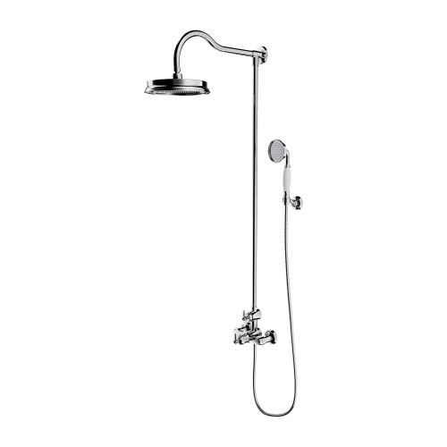Omnires Armance virštinkinė termostatinė dušo sistema, chromas, AM5244-6CR