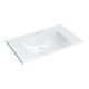 Omnires Naxos M+ praustuvas 76x46 cm, baltas blizgus, NAXOS760BP