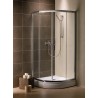 Radaway Premium Plus A 1900 pusapvalė dušo kabina 90x90 cm, stiklas skaidrus