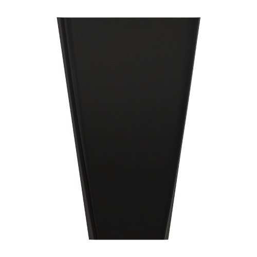 Omnires Parma M+ ant grindų statomas praustuvas 50x43 cm, blizgus baltas / juodas