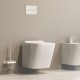 Omnires Fontana Rimless Compact pakabinamas klozetas su soft close dangčiu, baltas blizgus, FONTANAMWBP