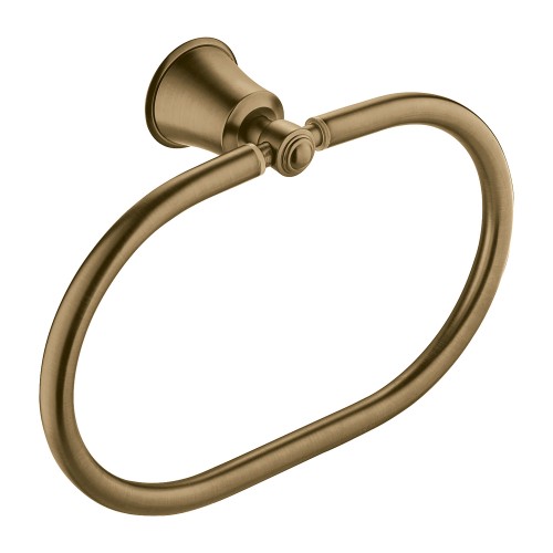 Omnires Art Line rankšluosčio laikiklis, žiedas, sendintos bronzos spalva, AL53230BR