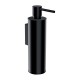 Omnires Modern Project pakabinamas skysto muilo dozatorius 150ml, juodas matinis, MP60721BL
