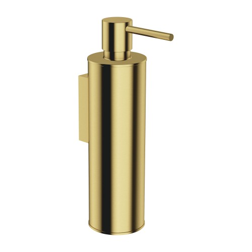Omnires Modern Project pakabinamas skysto muilo dozatorius 150ml, šlifuoto žalvario spalva, MP60721BSB