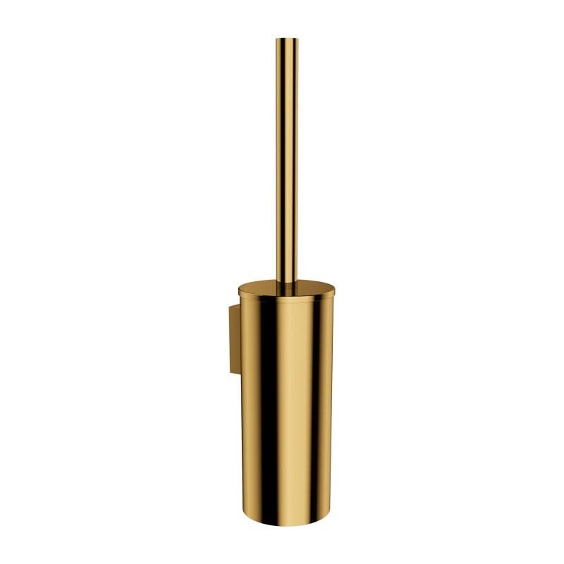 Omnires Modern Project pakabinamas tualetinis šepetys, aukso spalva, MP60621GL