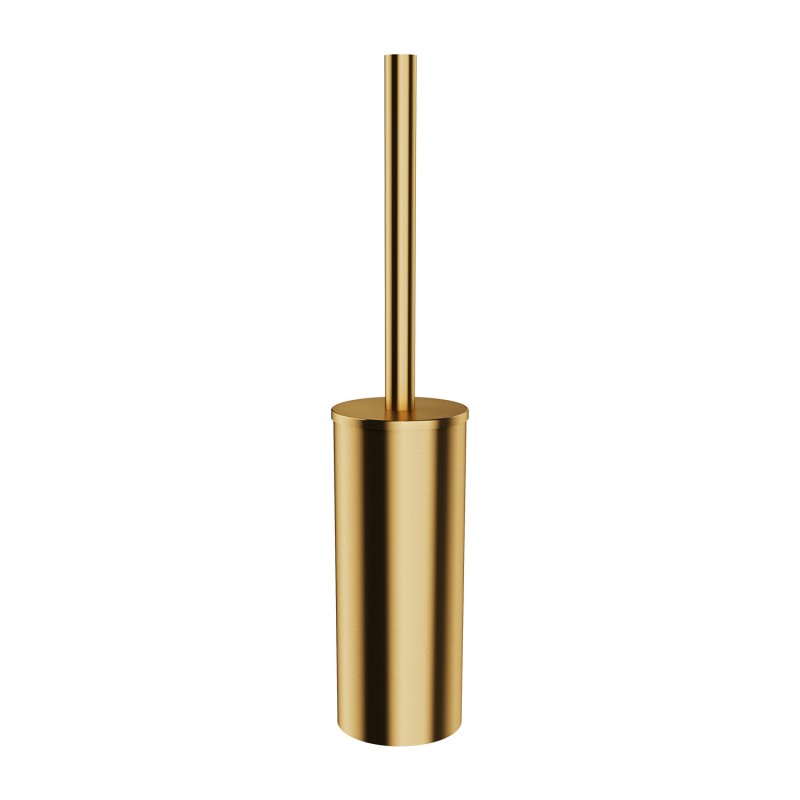 Omnires Modern Project pastatomas tualetinis šepetys, braižyto aukso spalva, MP60622GLB