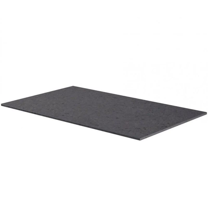 Kamė HPL stalviršis apatinei spintelei be išpjovimo, juodas mėnulis, 81 cm
