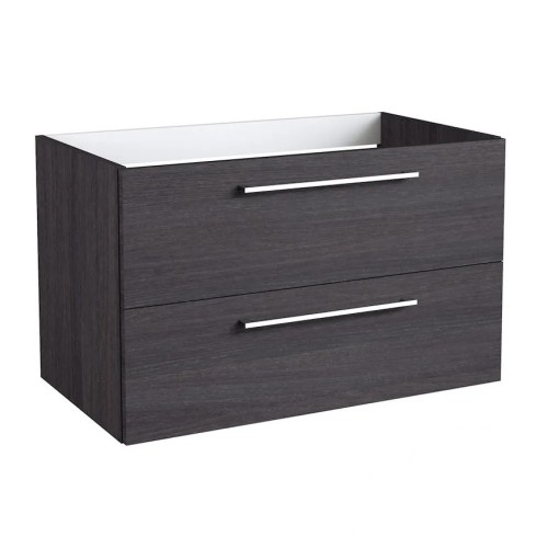 Kamė Duet apatinė spintelė su stalčiais, juodas ąžuolas, 79 cm
