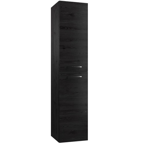 Kamė Duet ūkinė spintelė su durelėmis, juodas ąžuolas, 35 cm
