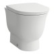 Laufen The New Classic pastatomas / pristumiamas prie sienos klozetas su SoftClose dangčiu