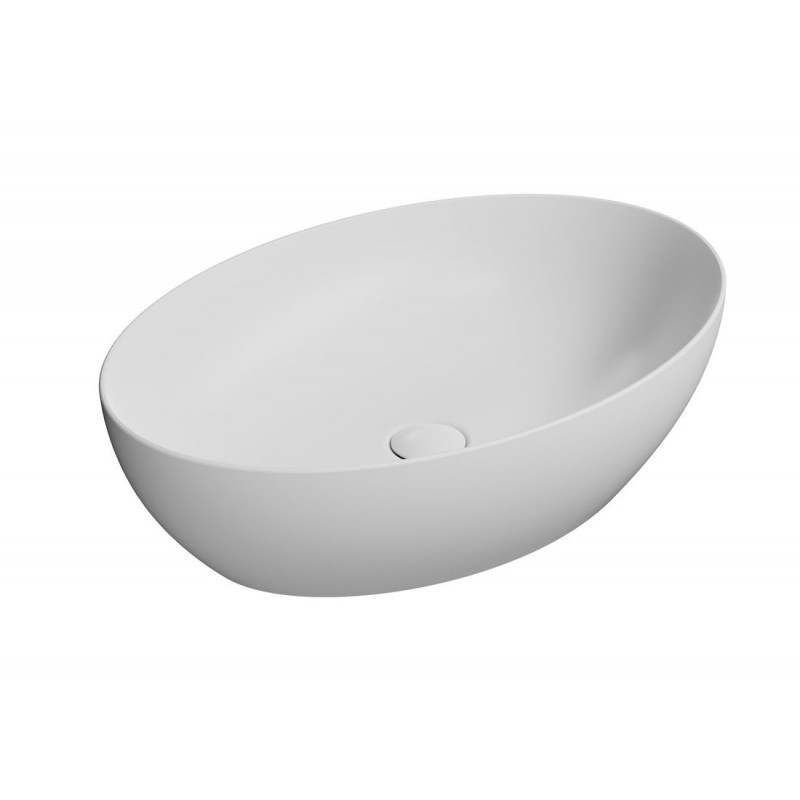 GSI Pura praustuvas dubuo 60x42 cm, baltas matinis