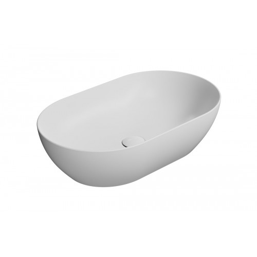 GSI Pura praustuvas dubuo 60x37 cm, baltas matinis